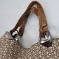 DKNY Large Boho Logo Shoulder Bag Size OSFA by SwapUp-Online Second Hand Store-Online Thrift Store