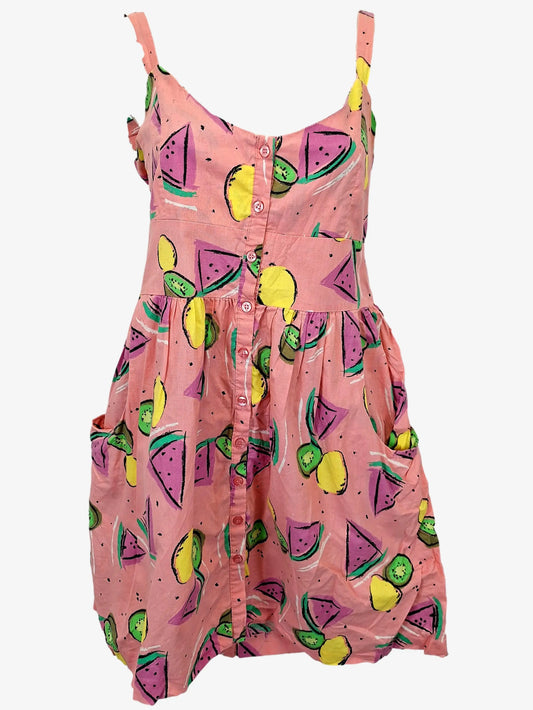 Dangerfield Classic Fruity Mini Dress Size 12 by SwapUp-Online Second Hand Store-Online Thrift Store