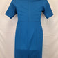 David Lawrence Aqua Wool Midi Dress Size 12 by SwapUp-Online Second Hand Store-Online Thrift Store