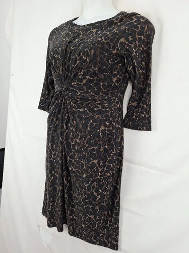 David Lawrence Bodycon Cheetah Dress Size L by SwapUp-Online Second Hand Store-Online Thrift Store