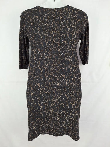 David Lawrence Bodycon Cheetah Dress Size L by SwapUp-Online Second Hand Store-Online Thrift Store
