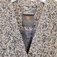 David Lawrence Classic Herringbone Crossover Coat Size 6 by SwapUp-Online Second Hand Store-Online Thrift Store