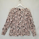 David Lawrence Dainty Floral Ruffle Sleeve Top Size 12 by SwapUp-Online Second Hand Store-Online Thrift Store