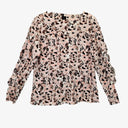David Lawrence Dainty Floral Ruffle Sleeve Top Size 12 by SwapUp-Online Second Hand Store-Online Thrift Store