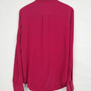 David Lawrence Fuchsia Silk Button up Shirt Size 12 by SwapUp-Online Second Hand Store-Online Thrift Store