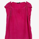 David Lawrence Fuchsia Silk Cap Sleeve Top Size 12 by SwapUp-Online Second Hand Store-Online Thrift Store
