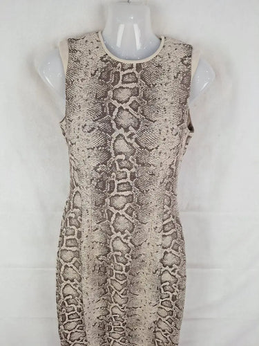 David Lawrence Mini Grey Snake Skin Dress Size 6 by SwapUp-Online Second Hand Store-Online Thrift Store
