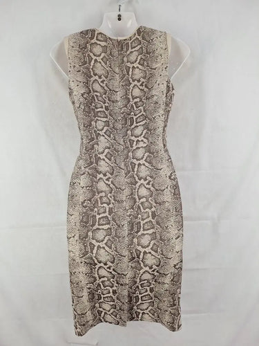 David Lawrence Mini Grey Snake Skin Dress Size 6 by SwapUp-Online Second Hand Store-Online Thrift Store