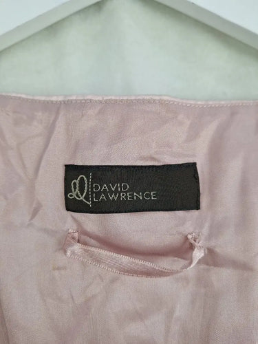 David Lawrence Satin Blush Formal Dress Size N/A by SwapUp-Online Second Hand Store-Online Thrift Store