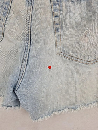 Decjuba Casual Distressed Washed Denim Shorts Size 14 by SwapUp-Online Second Hand Store-Online Thrift Store
