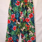 Decjuba Floral Wide Leg Pants Size L by SwapUp-Online Second Hand Store-Online Thrift Store