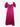 Decjuba Fuchsia Puffy Sleeve Linen Maxi Dress Size 12 by SwapUp-Online Second Hand Store-Online Thrift Store