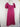 Decjuba Fuchsia Puffy Sleeve Linen Maxi Dress Size 12 by SwapUp-Online Second Hand Store-Online Thrift Store