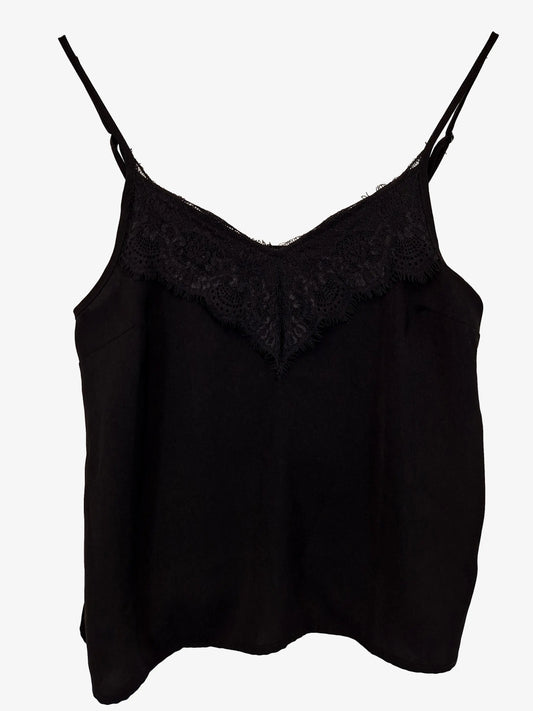 Decjuba Lace Trimmed Camisole Top Size 8 by SwapUp-Online Second Hand Store-Online Thrift Store