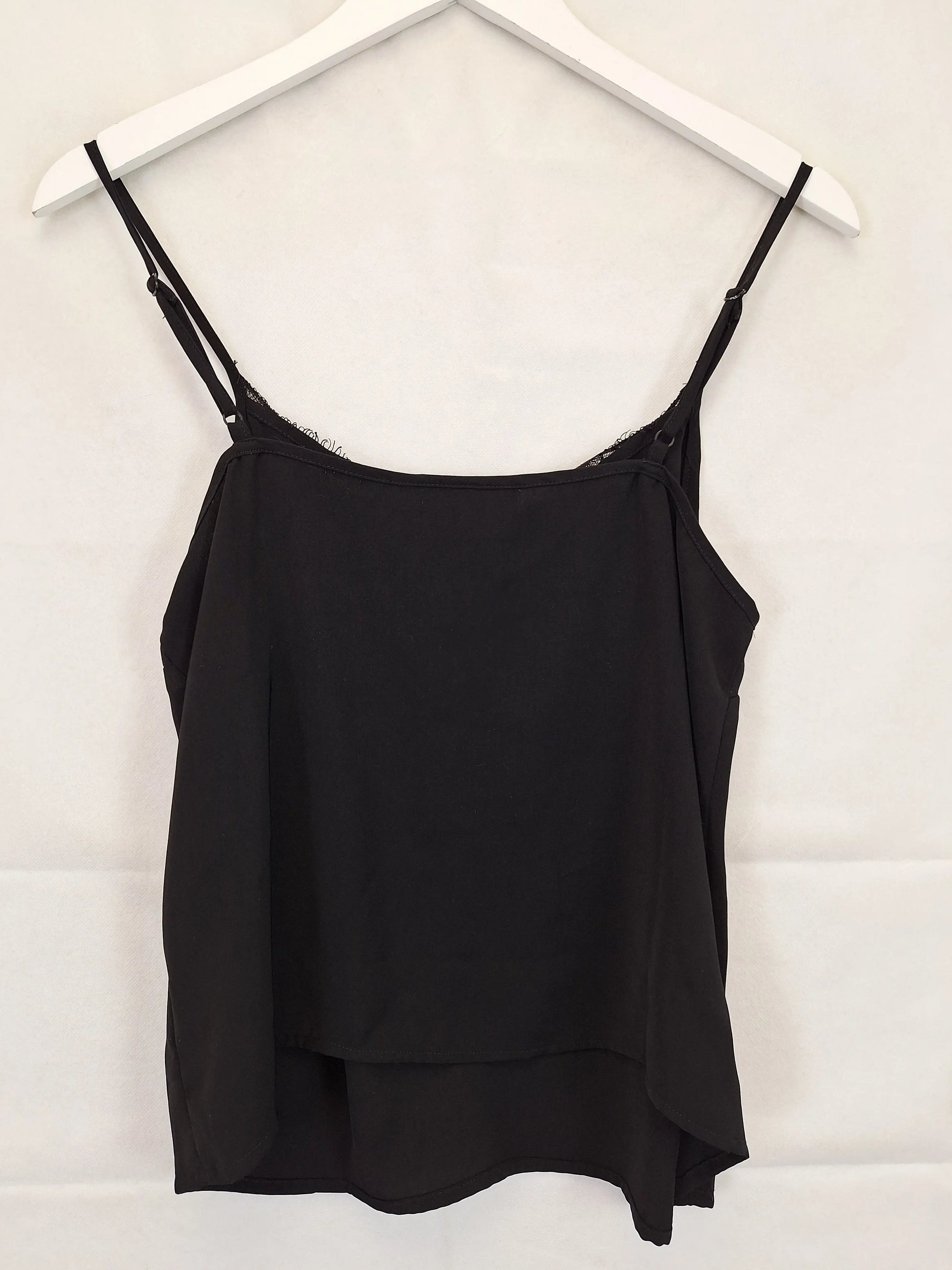 Lace-trimmed Camisole Top