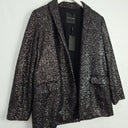 Decjuba Midnight Sequin Blazer Size 10 by SwapUp-Online Second Hand Store-Online Thrift Store