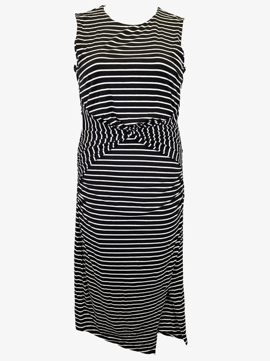 Decjuba Smart Gathered Bodycon Midi Dress Size M by SwapUp-Online Second Hand Store-Online Thrift Store
