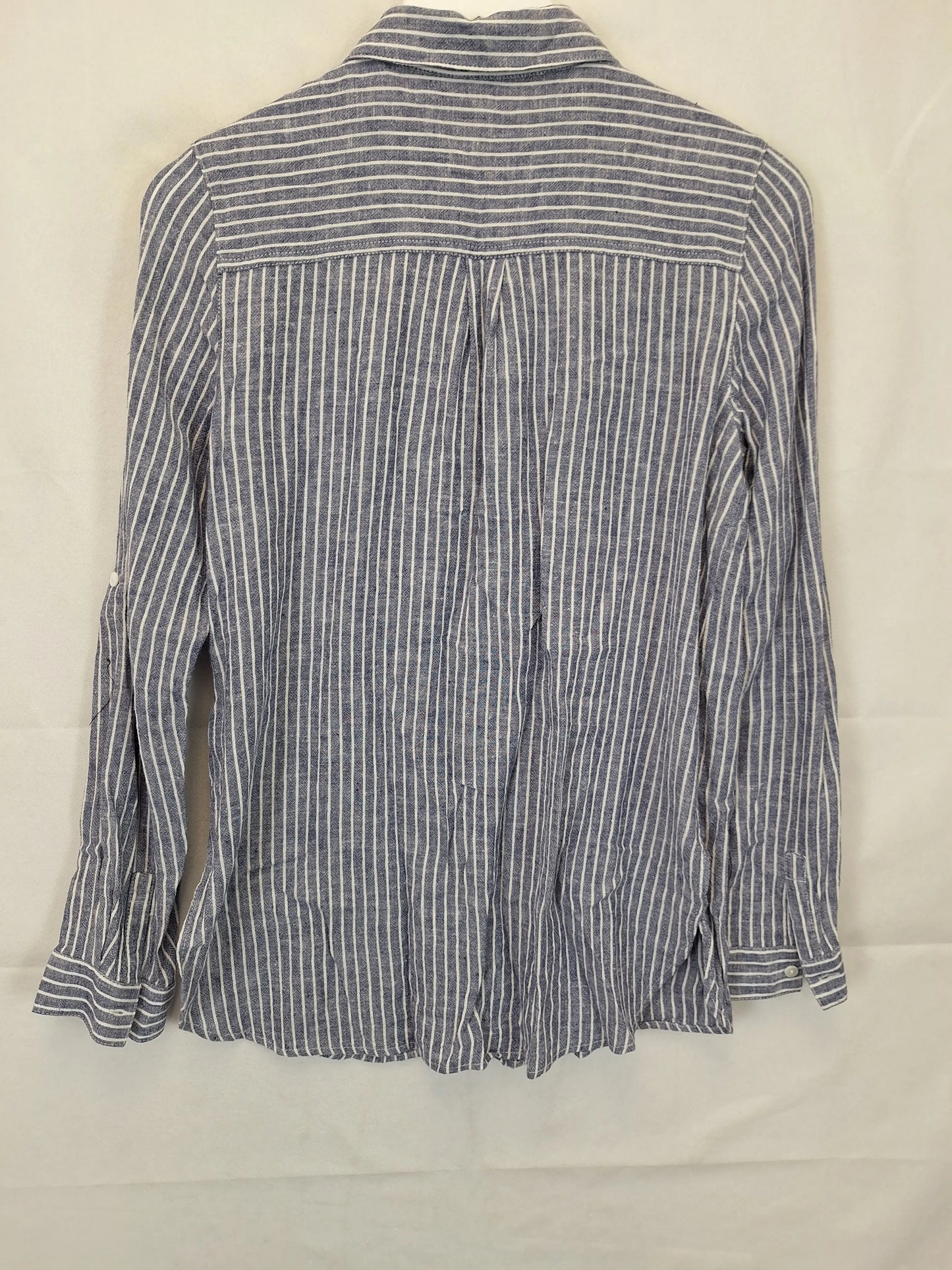 Decjuba Striped Casual Everyday Shirt Size 10 by SwapUp-Online Second Hand Store-Online Thrift Store