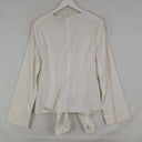 Decjuba Tie Front Long Sleeve Top Size 14 by SwapUp-Online Second Hand Store-Online Thrift Store