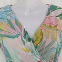 Decjuba Tropical Baby Pink Wrap Dress Size 10 by SwapUp-Online Second Hand Store-Online Thrift Store