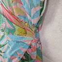 Decjuba Tropical Baby Pink Wrap Dress Size 10 by SwapUp-Online Second Hand Store-Online Thrift Store