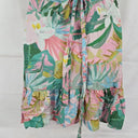 Decjuba Tropical Baby Pink Wrap Dress Size 10 by SwapUp-Online Second Hand Store-Online Thrift Store