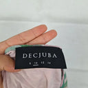 Decjuba Tropical Baby Pink Wrap Dress Size 10 by SwapUp-Online Second Hand Store-Online Thrift Store