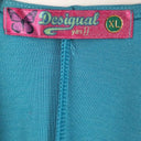 Desigual Aqua 70's Cap Sleeve Fitted Mini Dress Size XL by SwapUp-Online Second Hand Store-Online Thrift Store