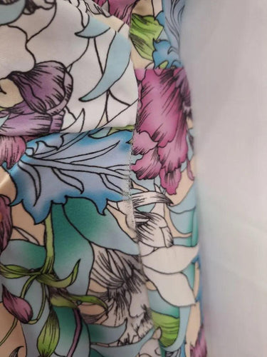 Diana Ferrari Fitted Floral Midi Dress Size 16 by SwapUp-Online Second Hand Store-Online Thrift Store