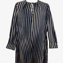 Diane von Furstenberg Silk Blended Striped Shift Mini Dress Size 14 by SwapUp-Online Second Hand Store-Online Thrift Store