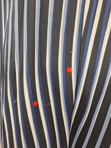 Diane von Furstenberg Silk Blended Striped Shift Mini Dress Size 14 by SwapUp-Online Second Hand Store-Online Thrift Store