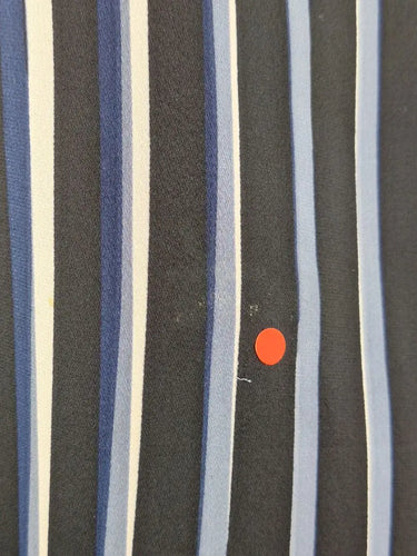Diane von Furstenberg Silk Blended Striped Shift Mini Dress Size 14 by SwapUp-Online Second Hand Store-Online Thrift Store