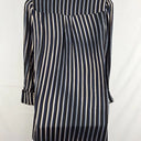 Diane von Furstenberg Silk Blended Striped Shift Mini Dress Size 14 by SwapUp-Online Second Hand Store-Online Thrift Store