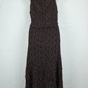 Dotted Tiered Cocktail Midi Dress Dress Size 10 by SwapUp-Online Second Hand Store-Online Thrift Store
