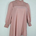 Dusty Rose Shirred Mini Dress Size 12 by SwapUp-Online Second Hand Store-Online Thrift Store