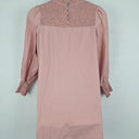 Dusty Rose Shirred Mini Dress Size 12 by SwapUp-Online Second Hand Store-Online Thrift Store