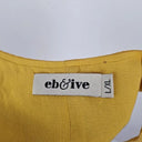 Eb&Ive Mustard Linen Elegant Shift Midi Dress Size L by SwapUp-Online Second Hand Store-Online Thrift Store