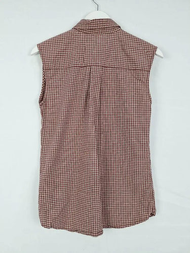 Eddie Bauer Sleeveless Western Style Shirt Size L by SwapUp-Online Second Hand Store-Online Thrift Store
