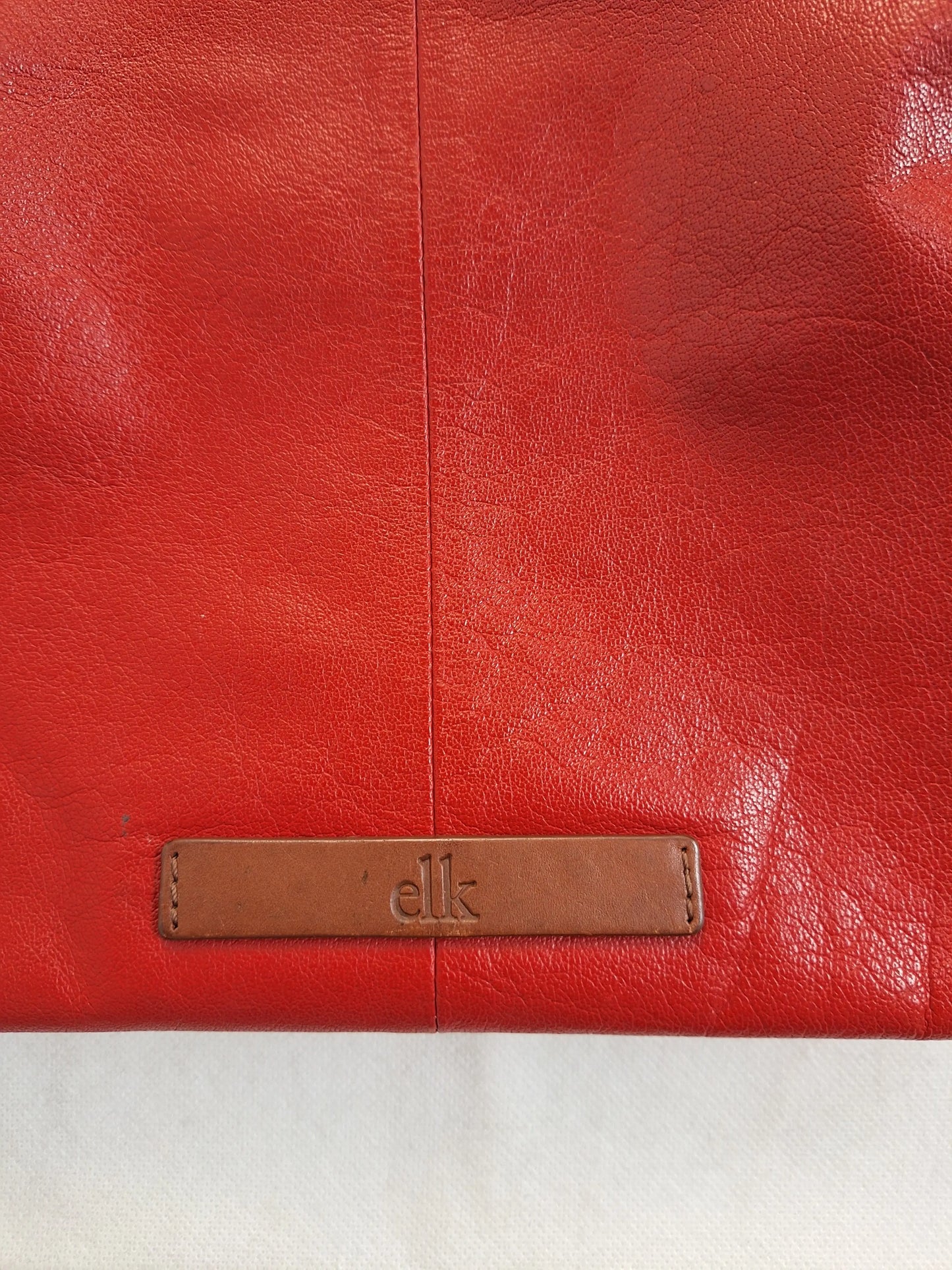 Elk Crimson Contrast Strap Crossbody Bag by SwapUp-Online Second Hand Store-Online Thrift Store