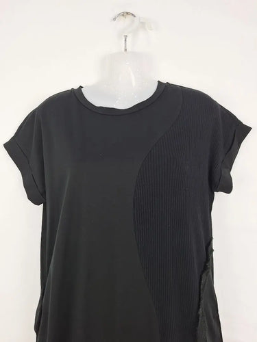 Elk Double Texture T-Shirt Dress Size 6 by SwapUp-Online Second Hand Store-Online Thrift Store