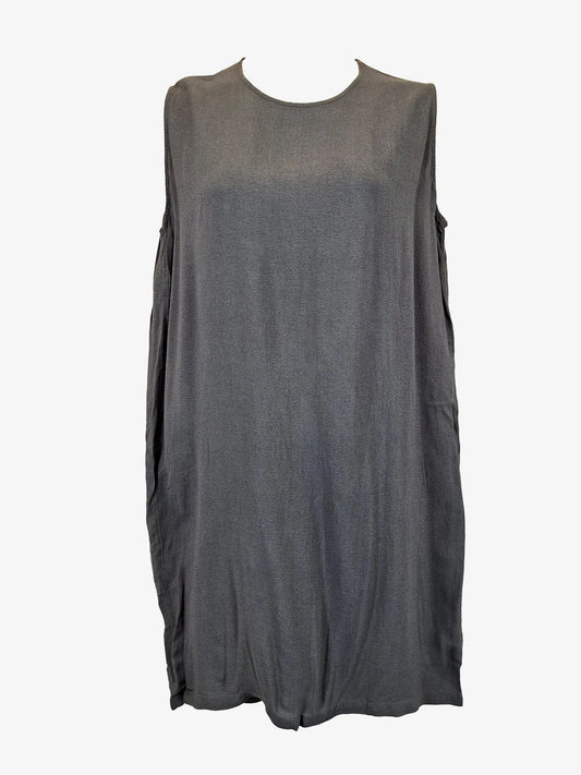 Elk Grey & Sage Shift Mini Dress Size M by SwapUp-Online Second Hand Store-Online Thrift Store