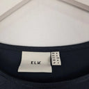 Elk Midnight Blue Satin Longsleeve Top Size 6 by SwapUp-Online Second Hand Store-Online Thrift Store