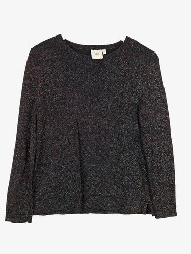 Elk Midnight Confetti Fine Knit Top Size 8 by SwapUp-Online Second Hand Store-Online Thrift Store