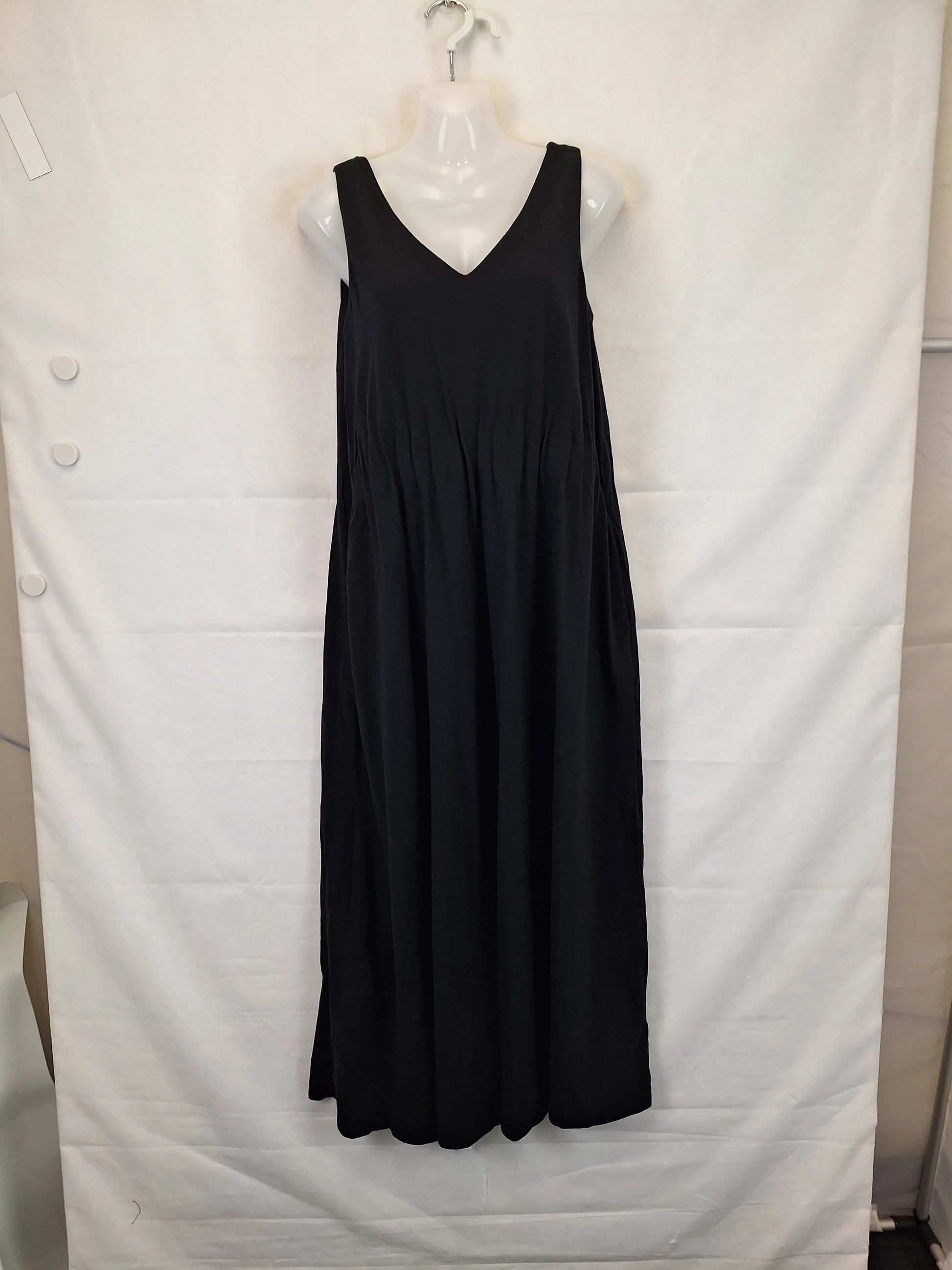 Elk Relaxed V Neck Cotton Maxi Dress Size 10 by SwapUp-Online Second Hand Store-Online Thrift Store