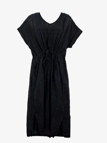 Elk Sheer Geo Maxi Dress Size 6 by SwapUp-Online Second Hand Store-Online Thrift Store