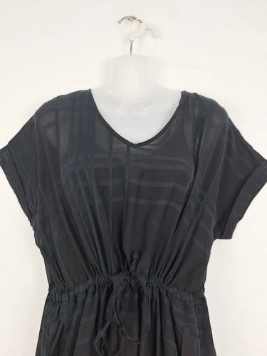 Elk Sheer Geo Maxi Dress Size 6 by SwapUp-Online Second Hand Store-Online Thrift Store