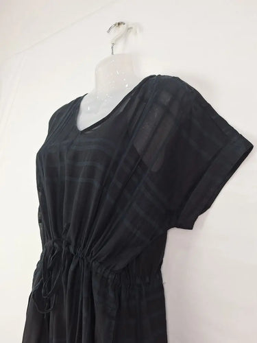Elk Sheer Geo Maxi Dress Size 6 by SwapUp-Online Second Hand Store-Online Thrift Store