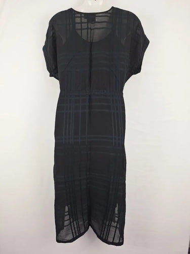 Elk Sheer Geo Maxi Dress Size 6 by SwapUp-Online Second Hand Store-Online Thrift Store