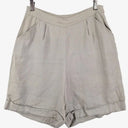Elk Stone Linen Baggy Shorts Size 10 by SwapUp-Online Second Hand Store-Online Thrift Store