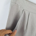 Elk Stone Linen Baggy Shorts Size 10 by SwapUp-Online Second Hand Store-Online Thrift Store
